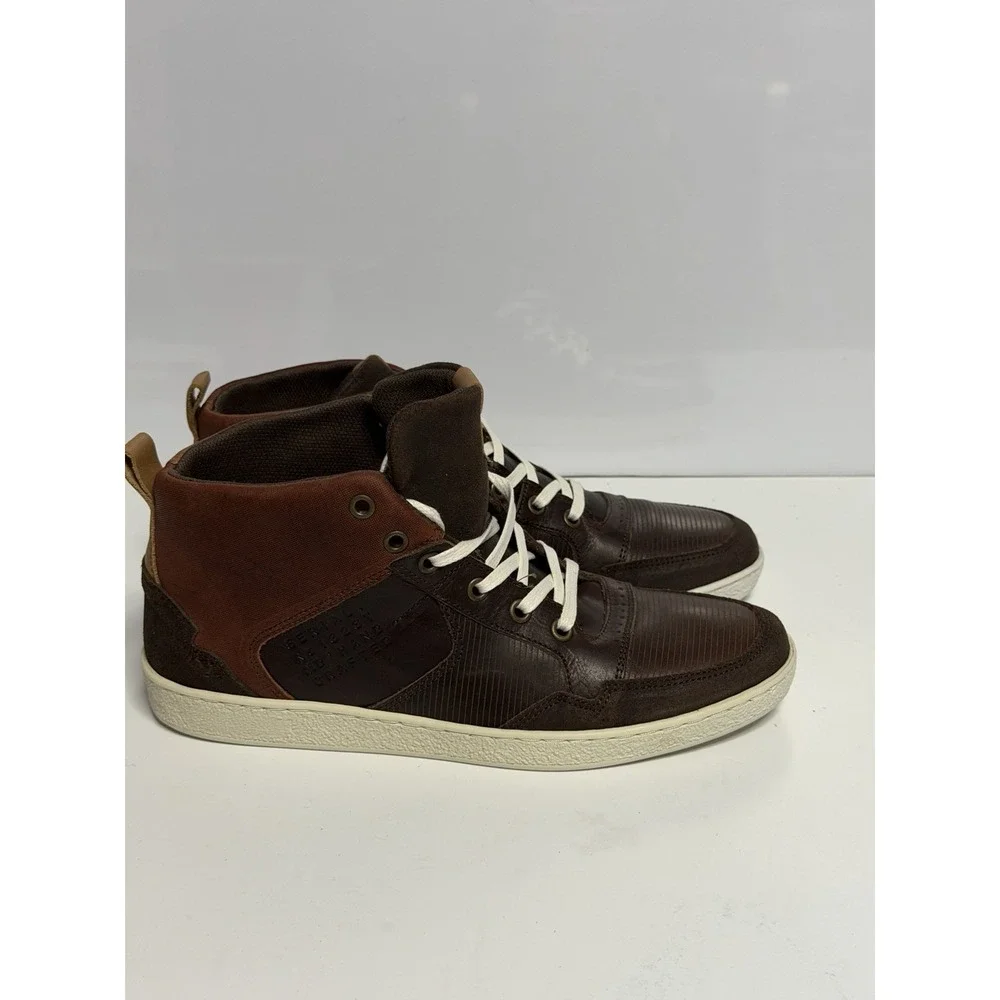 Bull Boxer Men's Size 8 Brown Two Tone Leather Solutos III Orginal New